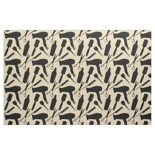 Chaki Beige Stylist Tools Friseursalon Stoff (Fat Quarter (45,7 x 55,9 cm))