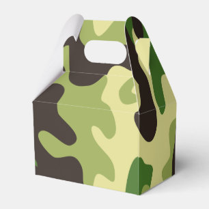 Chaki-Tarnmuster Geschenkschachtel