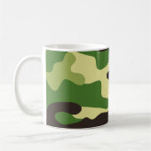 Chaki-Tarnmuster Kaffeetasse (Links)