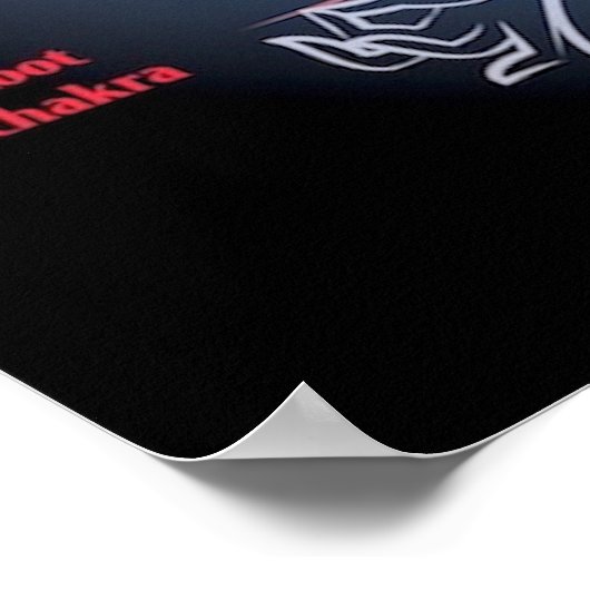 Chakra 24x21" poster (Ecke)