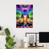 Chakra Activation Meditation Poster (Heimbüro)