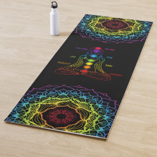 Chakra Affirmations Yoga Mat - 14bl Yogamatte