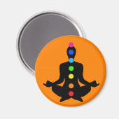 Chakra Art - Yoga Magnet (Vorderseite/Rückseite)
