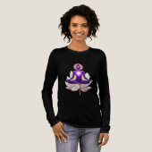 Chakra Awakening – Radiant Soul on Lotus Tri-Blend Shirt (Volle Vorderseite)