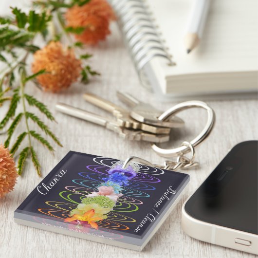 Chakra Balance und reinigen Schlüsselanhänger (Vorderseite rechts)