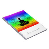 Chakra Balancing Energy Name Change Notebook Notizblock (Rechte Seite)