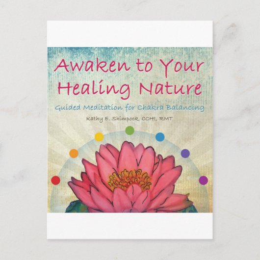 Chakra Balancing Postkarte (Vorderseite)