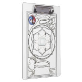 Chakra-Basisfarbe Klemmbrett (Rechts)