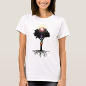 Chakra Baum T-Shirt (Vorderseite)