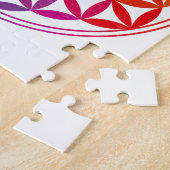 Chakra Blume des Leben-Gitters Puzzle (Seite)