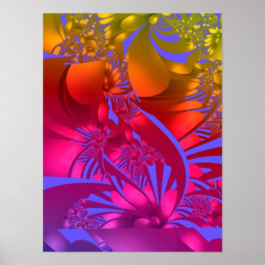 Chakra Blume Poster (Vorne)