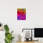 Chakra Blume Poster (Heimbüro)