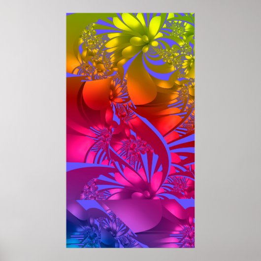 Chakra Blume Poster (Vorne)