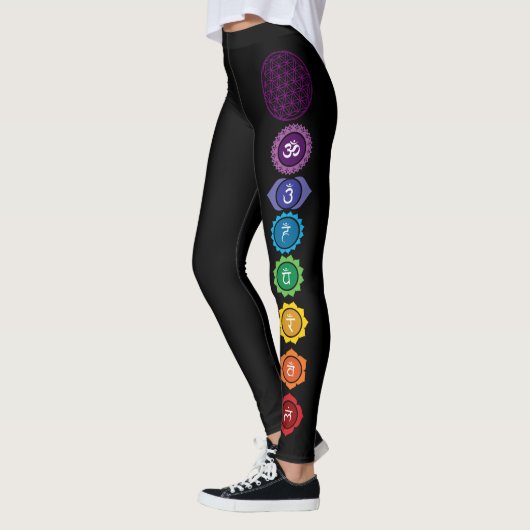 Chakra Blume von Lebenyoga reiki Leggings (Links)