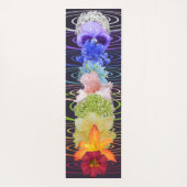 Chakra Blume Yoga Mat Yogamatte (Rückseite)