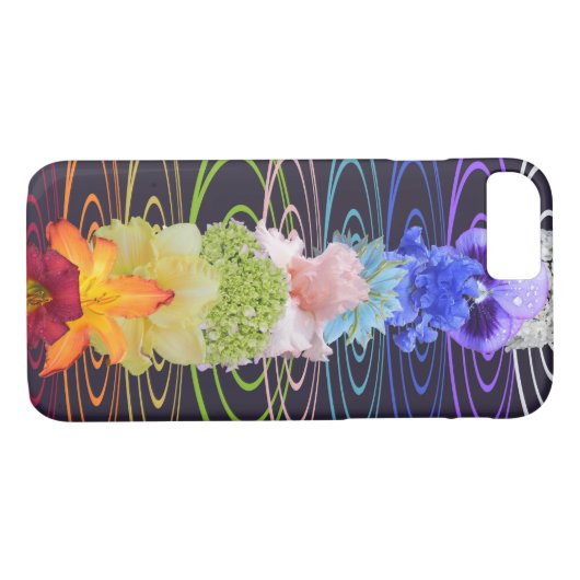 Chakra Blumen-Entwurfs-Zellen-Telefon-Kasten Case-Mate iPhone Hülle (Rückseite (Horizontal))