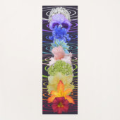 Chakra Blumen-Yoga-Matte Yogamatte (Vorderseite)
