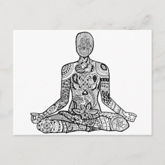 Chakra Chica Postkarte