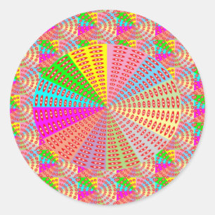 Chakra Circle Sparkle Heilung Kunst, Dichtung und  Runder Aufkleber