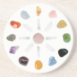 *~* Chakra Crystal Energy Gemstone SandStone Getränkeuntersetzer<br><div class="desc">Energetisch verstärkten Sandstone Untersetzer, der Ihre Edelsteinenergie-Intention verstärkt. * Kristallgitter-Kristall-Energiegemsteinflecken Die Energie geladenen Edelsteine und Kristalle sind: Clear Quarz Points, Rose Quartz, Garnet, Blue Calcite, Black Onyx, Peridot, Amethyst, Blue Lace Agate, Citrine, Carnelian, Orange Calcite und Mandarine Quartz. Dies ist eine friedliche beruhigende Multi - Edelstein und Kristall-Design, die durch...</div>