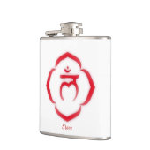 Chakra (das Wurzelchakra) Flachmann (Links)