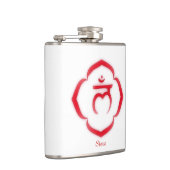 Chakra (das Wurzelchakra) Flachmann (Rechts)