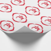 Chakra (das Wurzelchakra) Geschenkpapier (Ecke)
