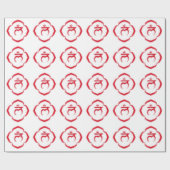 Chakra (das Wurzelchakra) Geschenkpapier (Flach)