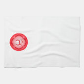 Chakra (das Wurzelchakra) Geschirrtuch (Horizontal)