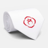 Chakra (das Wurzelchakra) Krawatte (Gerollt)