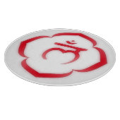 Chakra (das Wurzelchakra) Schneidebrett (Ecke)