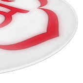 Chakra (das Wurzelchakra) Schneidebrett (Ecke)