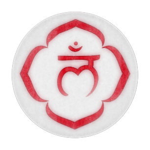 Chakra (das Wurzelchakra) Schneidebrett