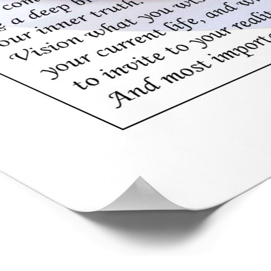 Chakra Diagramm und Gemstone Directory Diagramm Poster (Ecke)