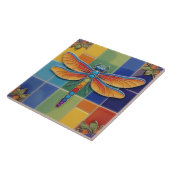Chakra Dragonfly - farbenfroher Regenbogen in mehr Fliese (Seite)