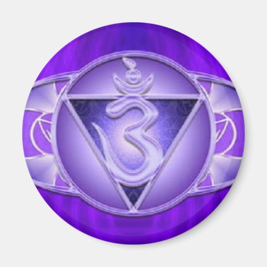 Chakra - Drittes Auge - Magnet (Vorne)