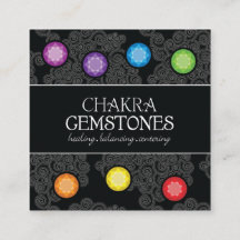 Chakra Edelsteine-Karte