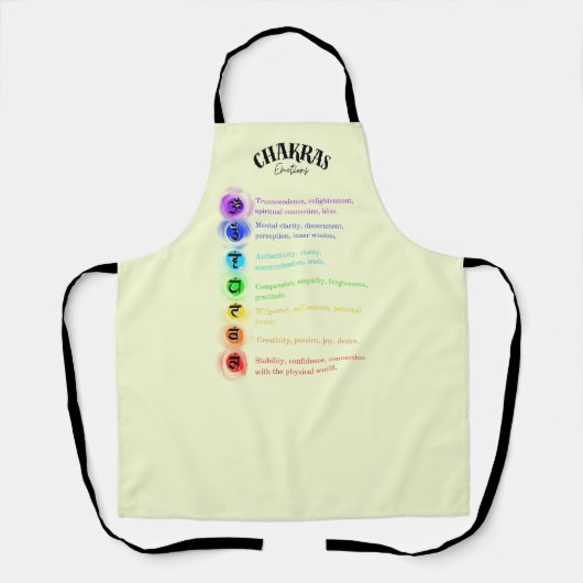 Chakra Emotions Insight Schürze (Vorderseite)