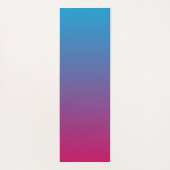 Chakra EnergieAffirmation  Yogamatte (Rückseite)