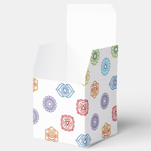 Chakra Energy Custom Favor Box Geschenkschachtel (Geöffnet)