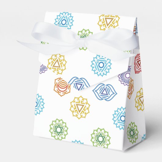 Chakra Energy Custom Favor Box Geschenkschachtel (Vorderseite)
