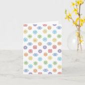 Chakra Energy Grußkarten Karte (Gelbe Blume)