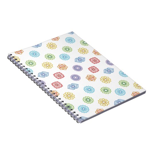 Chakra Energy Notebook Notizblock (Rechte Seite)