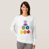 Chakra Energy System Long Sleeve T - Shirt (Vorne ganz)