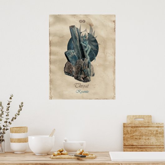 CHAKRA FEE - SCHLAFEN POSTER (Küche)