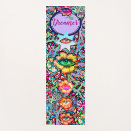 Chakra Floral Dreamer farbenfroh ungewöhnlich myst Yogamatte