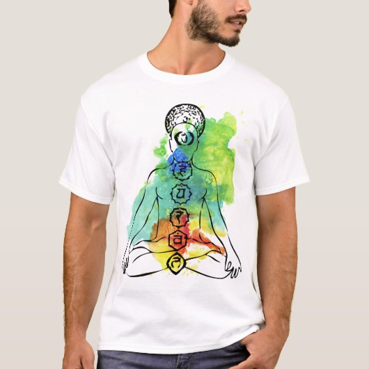 Chakra Fluss T-Shirt (Vorderseite)