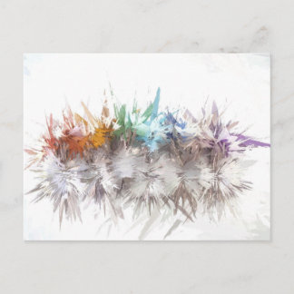 Chakra Gemstones Postkarte