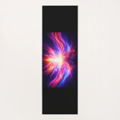 Chakra Glow Yoga Matte Meditationsdesign (Rückseite)