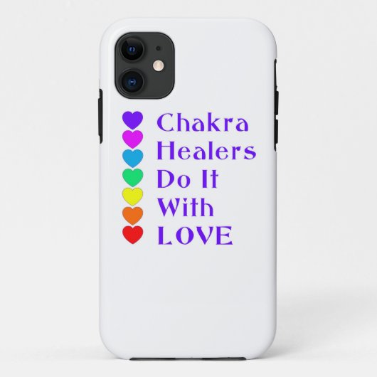 Chakra Heiler tun es mit Liebe Case-Mate iPhone Hülle (Rückseite)